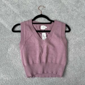 Purple Sweater Vest